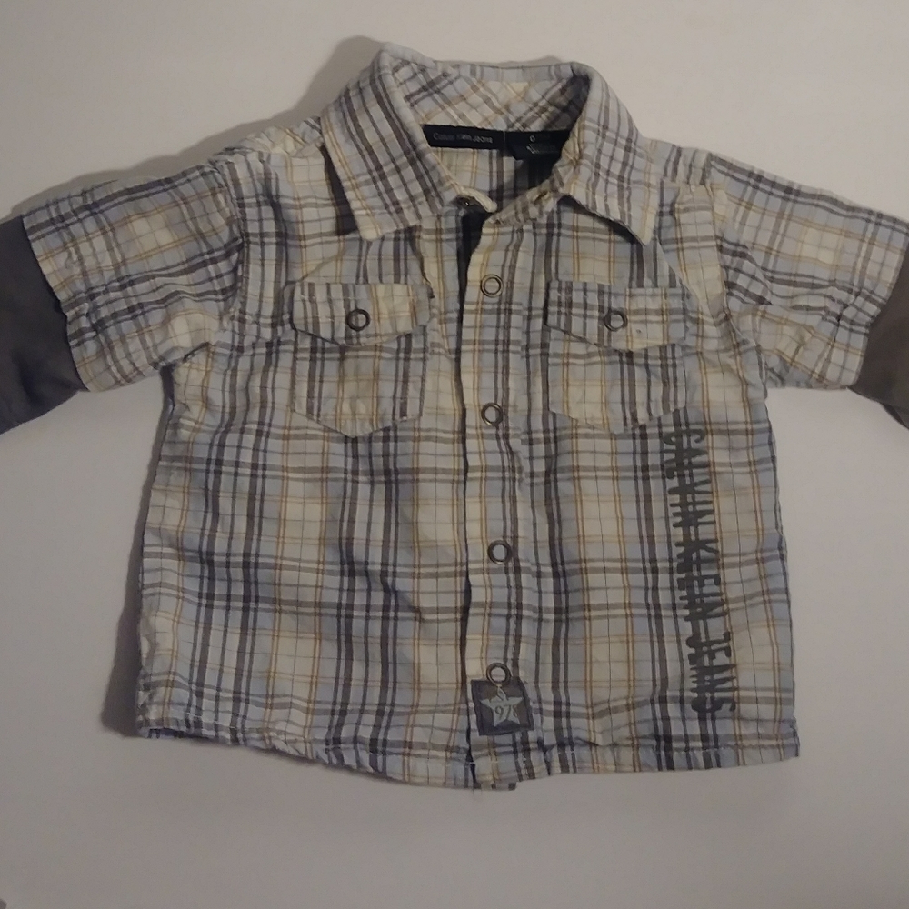 Calvin Klein Jeans Baby Boy Shirt 0/3 Months